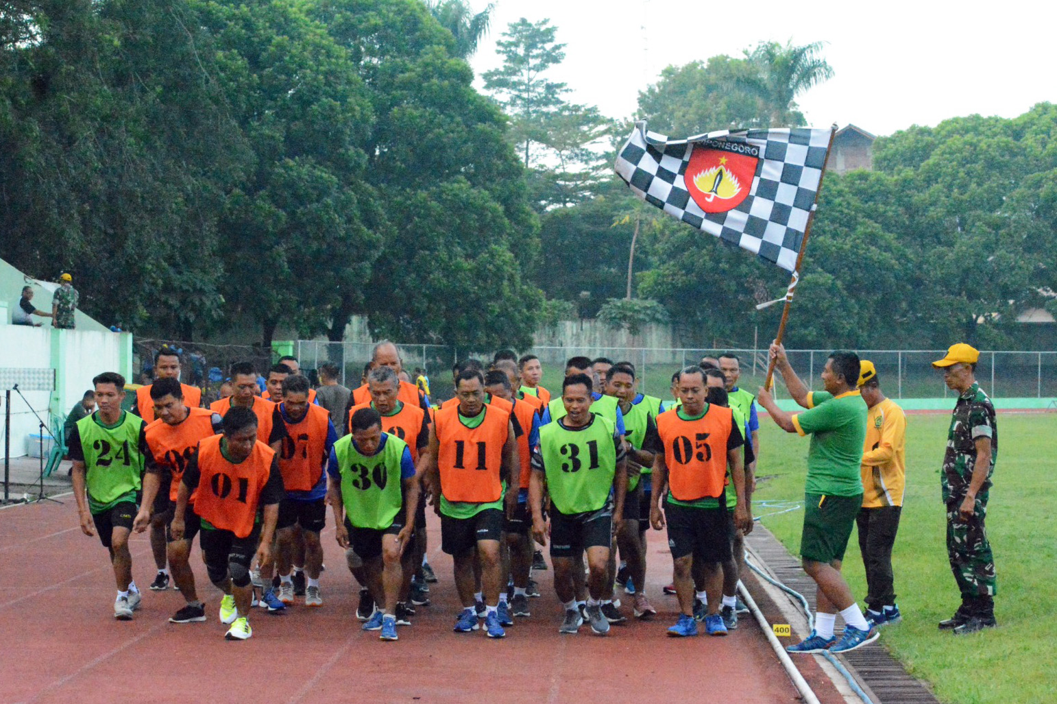 Ratusan Anggota Korem 073/Mkt Ikuti Tes Garjas UKP